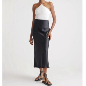 Women's Abercrombie & Fitch Black Skirt Size M